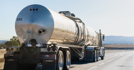 oil tanker truck